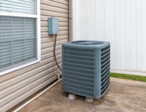 Refrigerated Air Unit outside a home